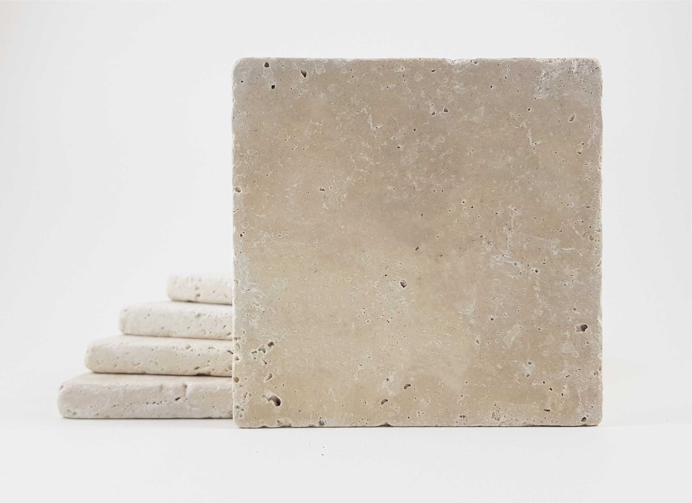 Travertine shape and sizes