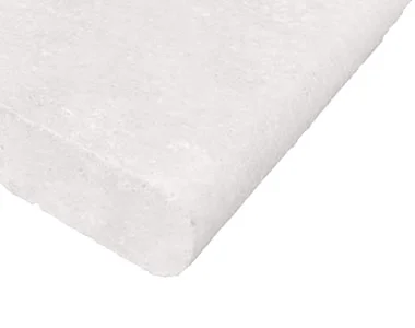 capri white bullnose pool coping tiles and pavers, white tiles and white pavers