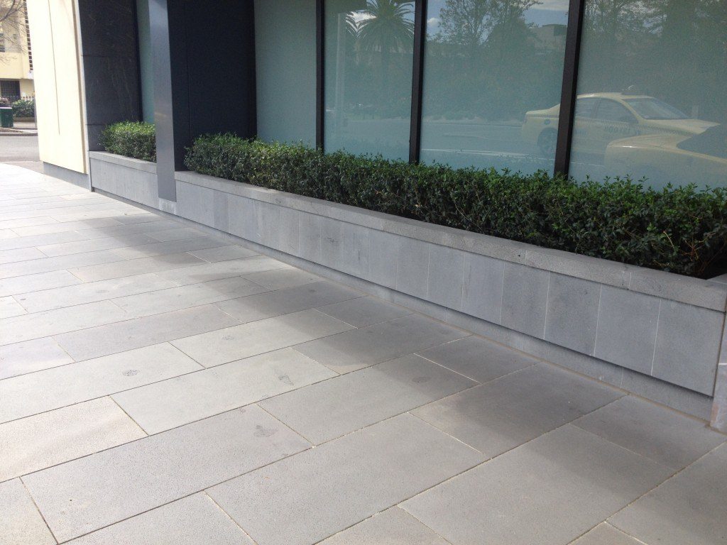Bluestone Pavers in Melbourne CBD