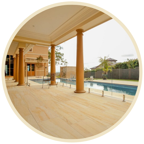 sandstone tiles, sandstone pavers by stone pavers