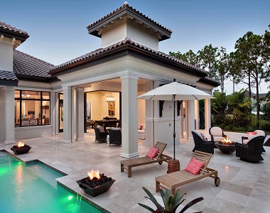 Ivory Travertine Bullnose Pool coping tiles, cream pool coping tiles, round edge pool coping pavers by stone pavers australia