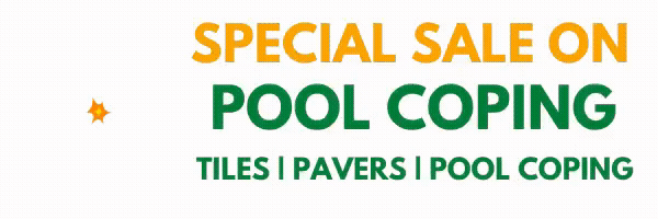 pool coping tiles on sale sticker