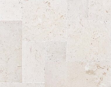 shell white french pattern pavers, white paving, stone pavers sydney