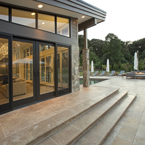 noce travertine outdoor tiles