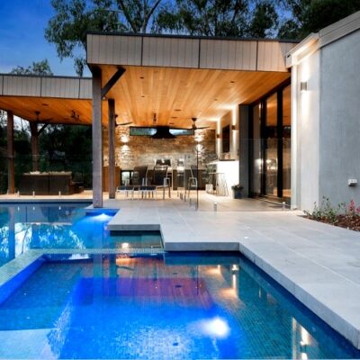 blue stone pavers grey paving bluestone pool