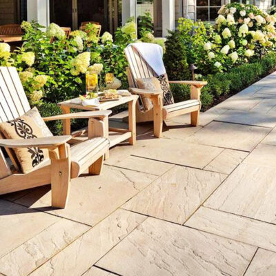 Cream tiles