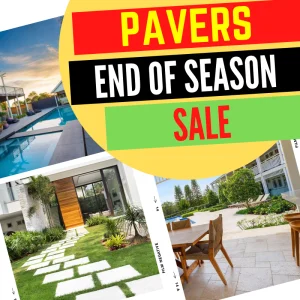 end of season paver sales