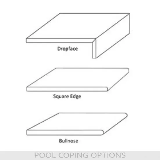 pool coping types
