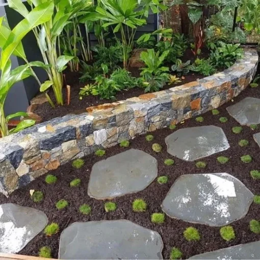 bluestone stepping stone pavers