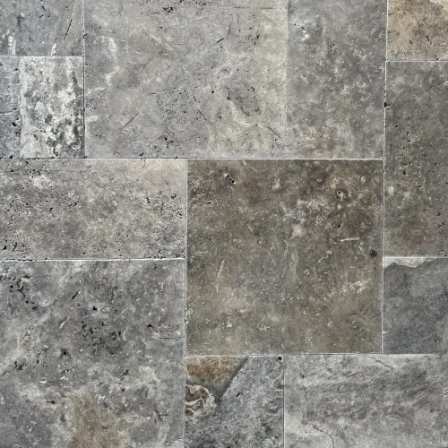 Premium Silver Travertine Tiles
